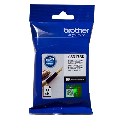 Genuine Brother LC3317BK (Black) ink cartridge