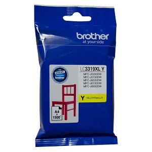 Genuine Brother LC3319XL Yellow Ink Cartridge