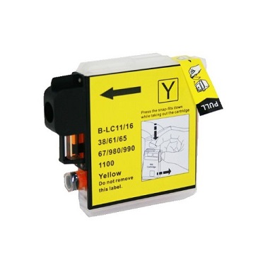 Compatible Brother LC67 Yellow ink cartridge