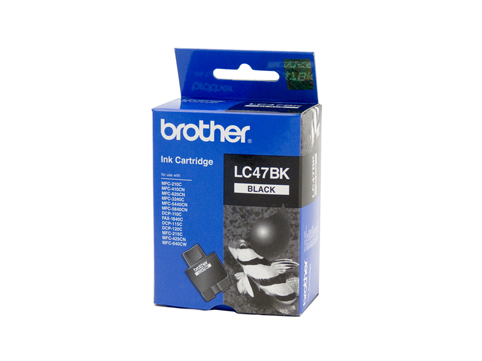 Genuine Brother LC47BK (Black) ink cartridge