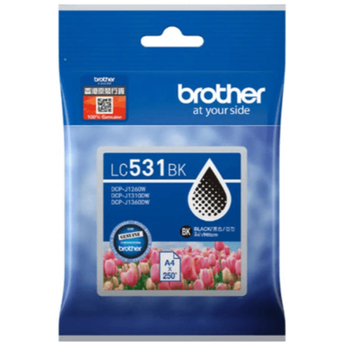 Genuine Brother LC531BK (Black) ink cartridge
