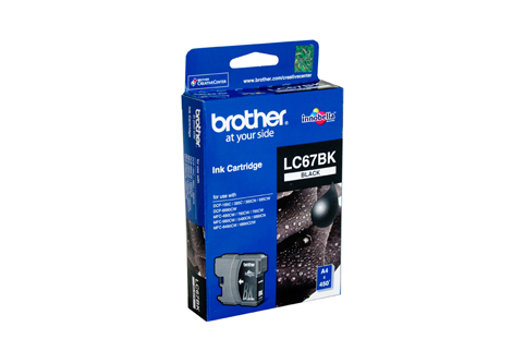 Genuine Brother LC67BK (Black) ink cartridge