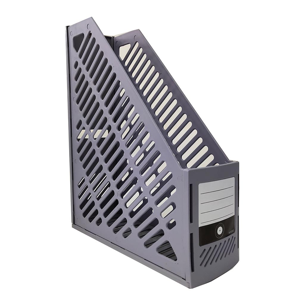 OSC Folding Magazine File Grey