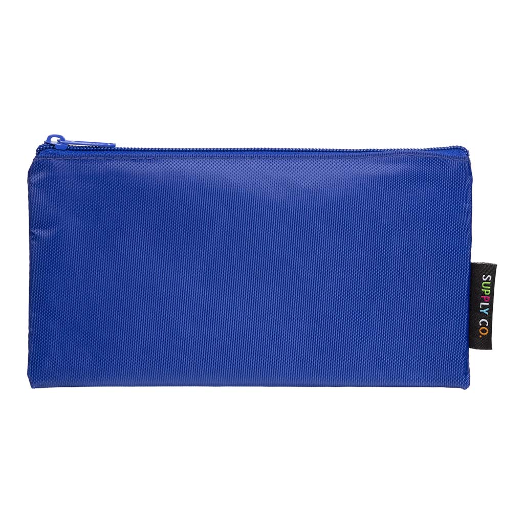 (image for) Supply Co Pencil Case Flat Blue 21x11cm