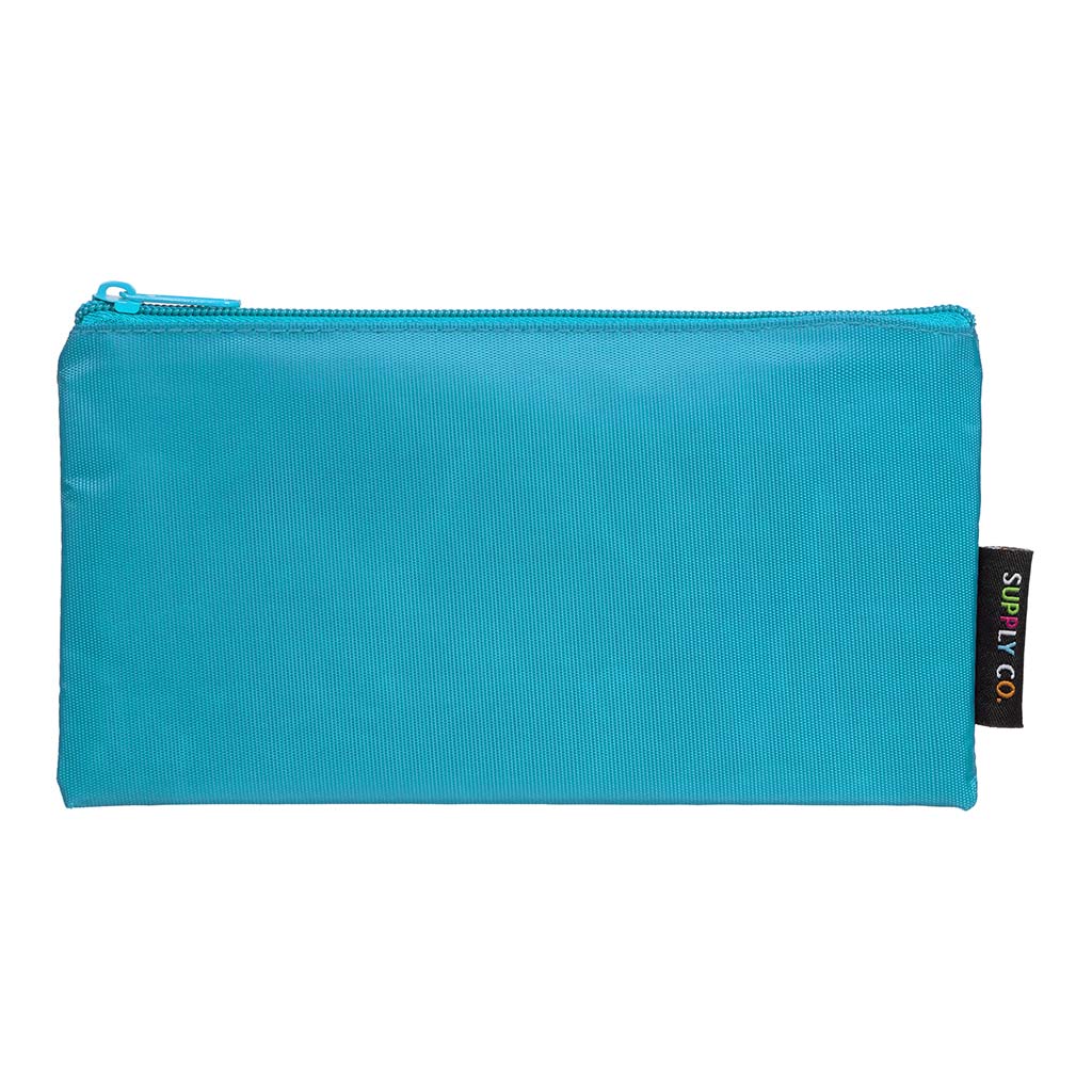 (image for) Supply Co Pencil Case Flat Light Blue 21x11cm