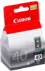 Genuine Canon PG-40 (Black) ink cartridge