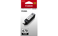 Genuine Canon PGI-670 Black Ink Cartridge