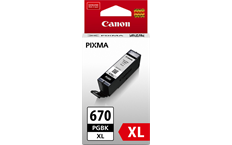 Genuine Canon PGI-670XL Black Ink Cartridge