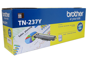 Genuine Brother TN237 Yellow toner cartridge