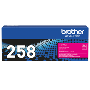 Genuine Brother TN258 Magenta toner cartridge