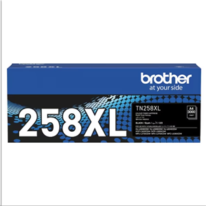 Genuine Brother TN258XL Black toner cartridge