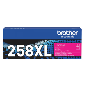 Genuine Brother TN258XL Magenta toner cartridge