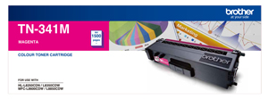 Genuine Brother TN341 Magenta Toner Cartridge