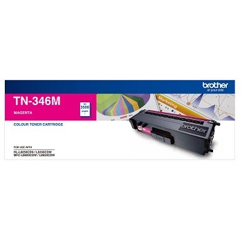 Genuine Brother TN346 Magenta Toner Cartridge