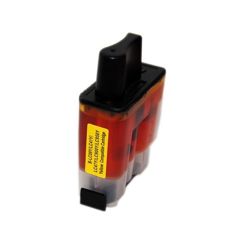 Compatible Brother LC47 Yellow ink cartridge